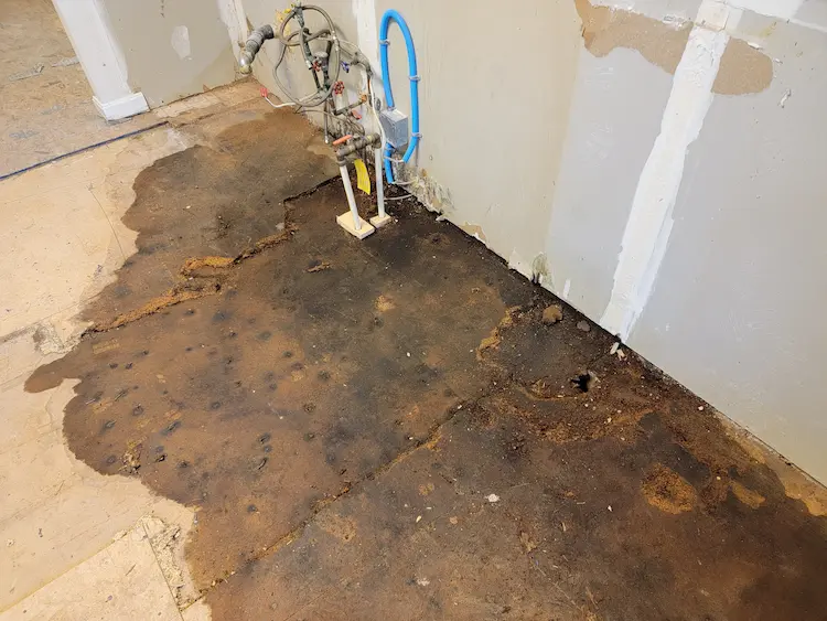 Common causes of slab leaks under a home foundation