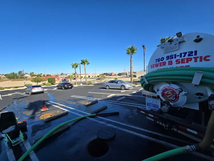 Septic tank service and septic pumping in Hesperia California