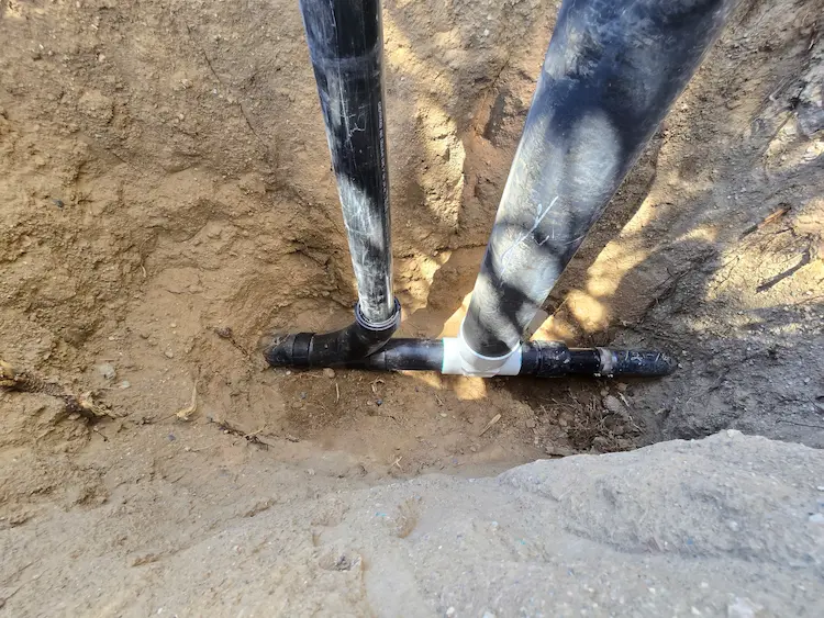 Sewer backwater valve replacement performed in Victorville California